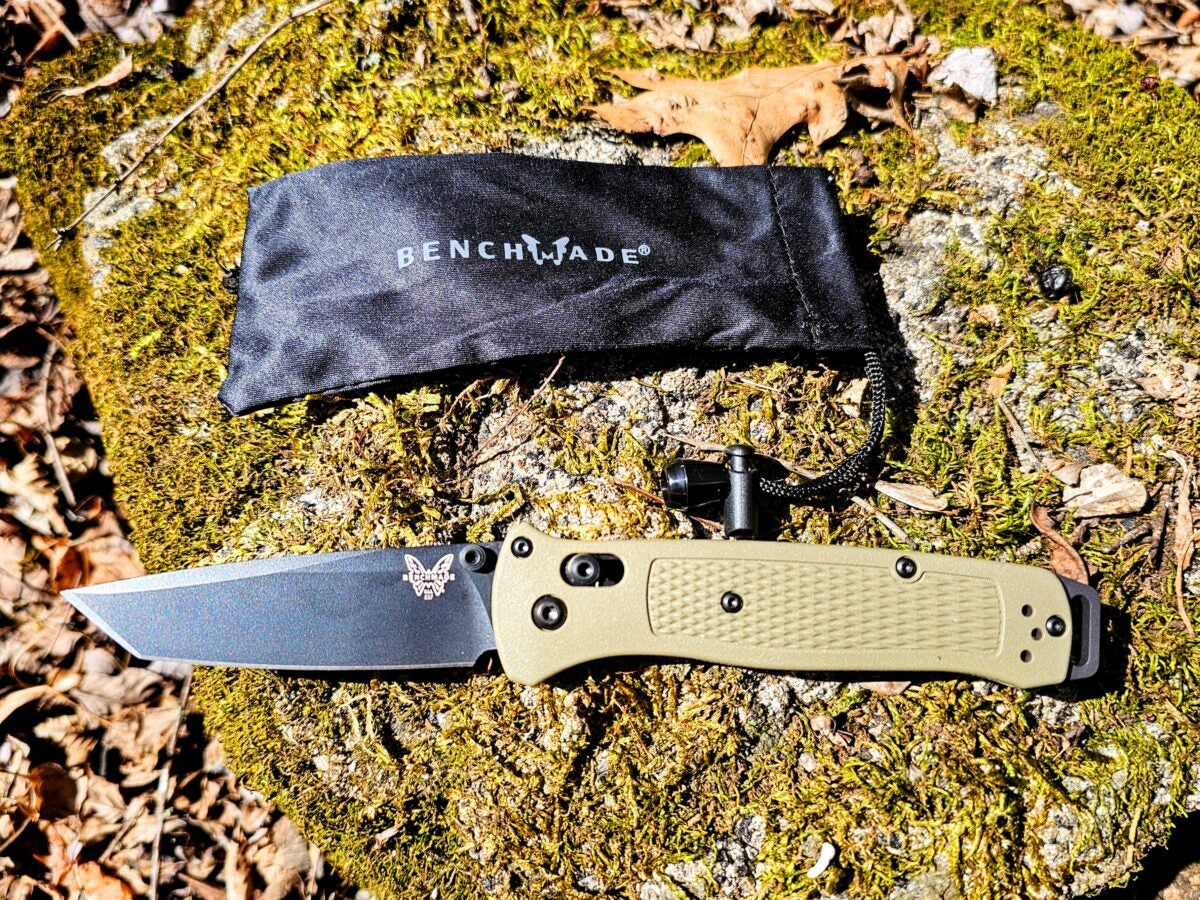 AllOutdoor Review - Benchmade Bailout in Ranger Green with Tanto Edge