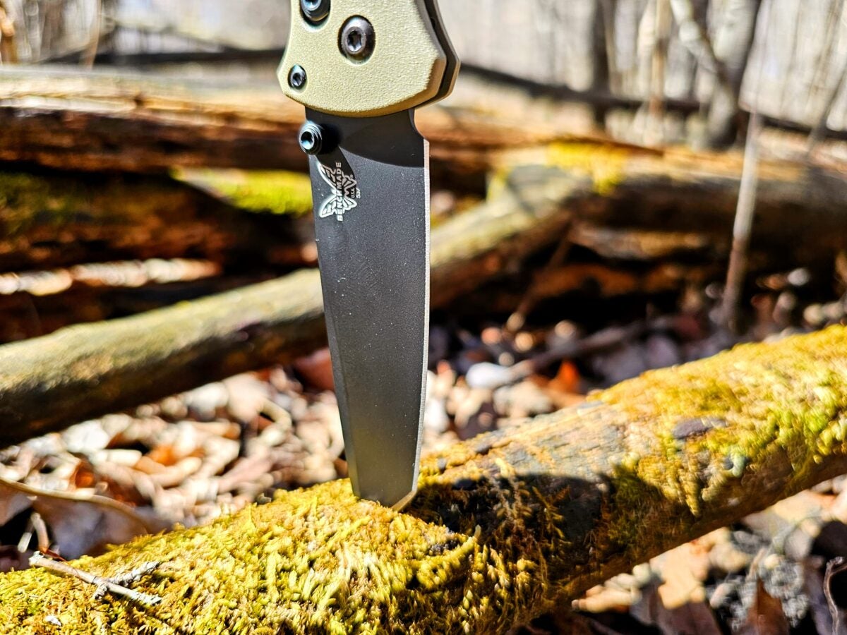 AllOutdoor Review - Benchmade Bailout in Ranger Green with Tanto Edge