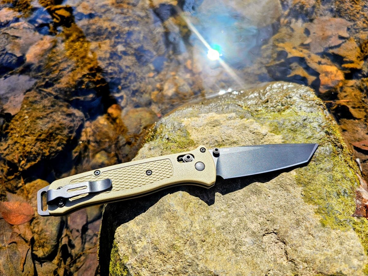 AllOutdoor Review - Benchmade Bailout in Ranger Green with Tanto Edge