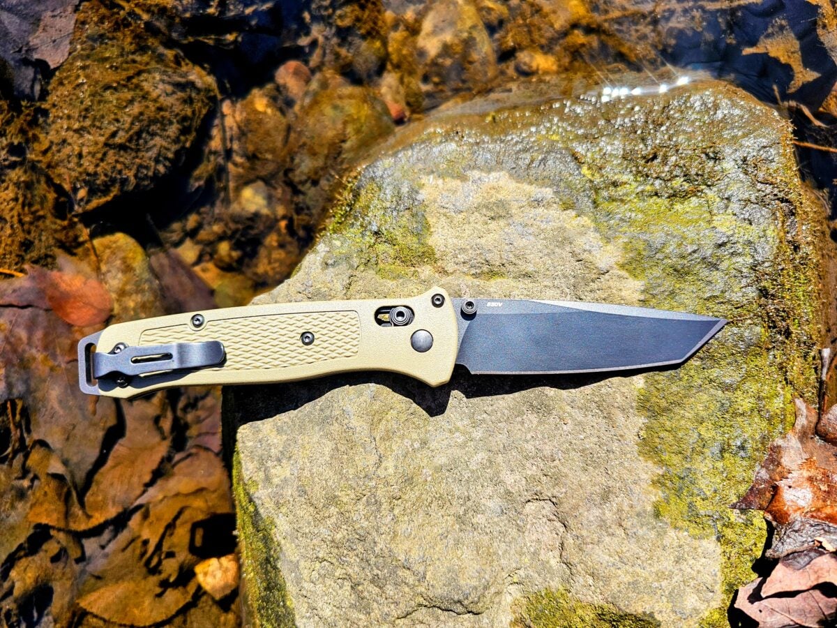 AllOutdoor Review - Benchmade Bailout in Ranger Green with Tanto Edge
