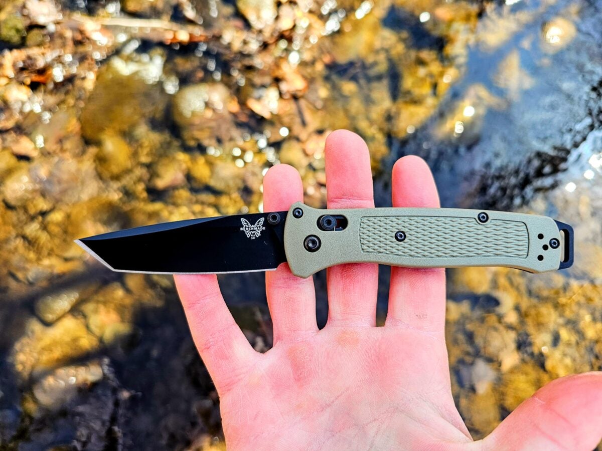 AllOutdoor Review - Benchmade Bailout in Ranger Green with Tanto Edge