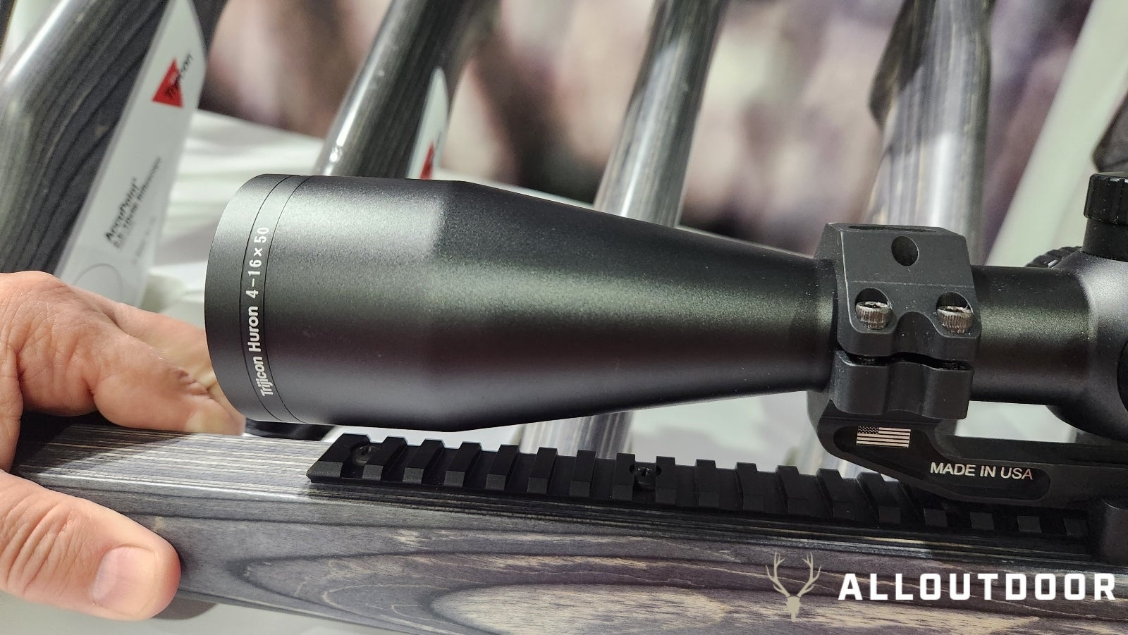 [NRAAM 2025] New Hunting Riflescope from Trijicon - The Huron 4-16x50