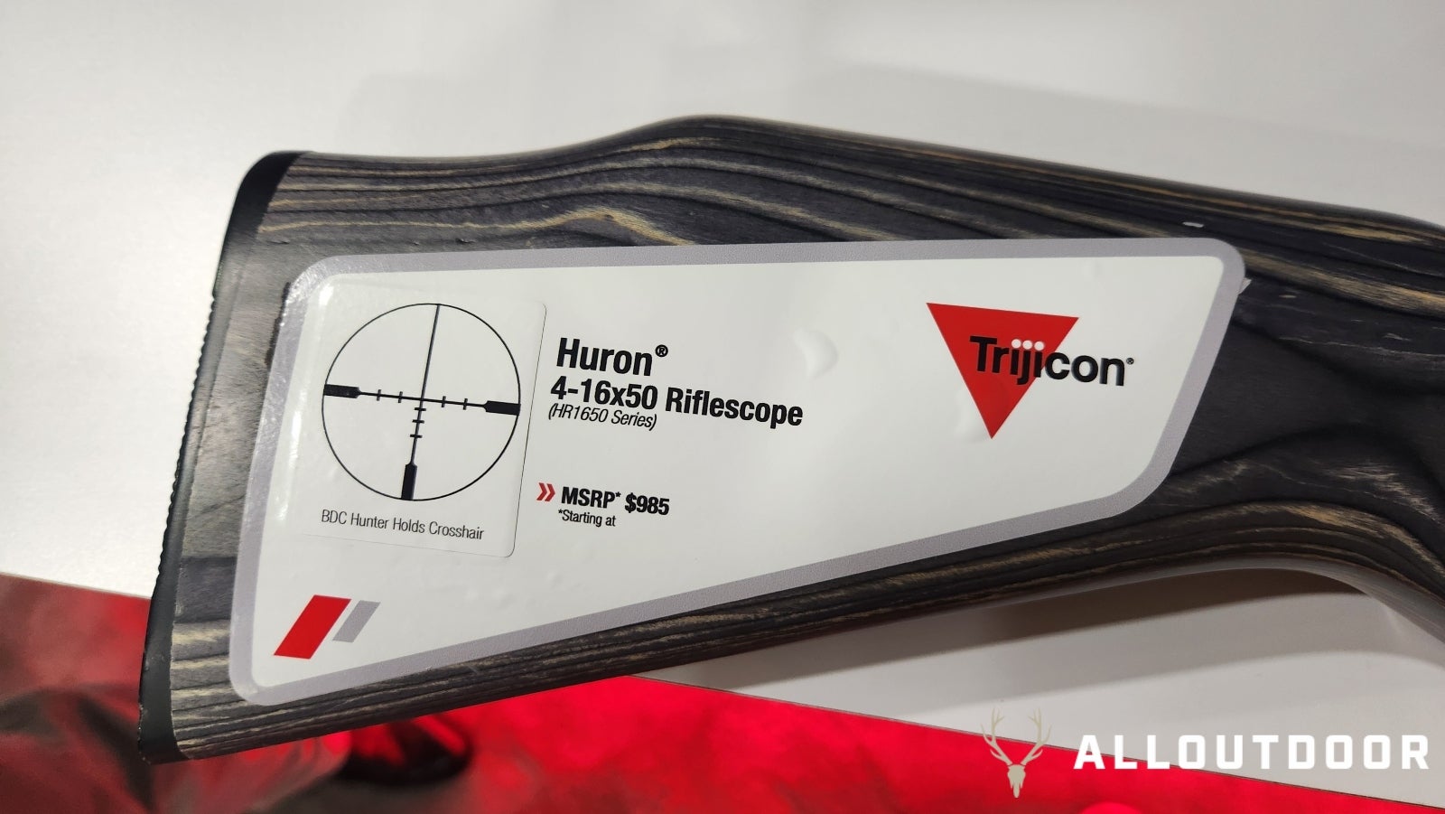 [NRAAM 2025] New Hunting Riflescope from Trijicon - The Huron 4-16x50