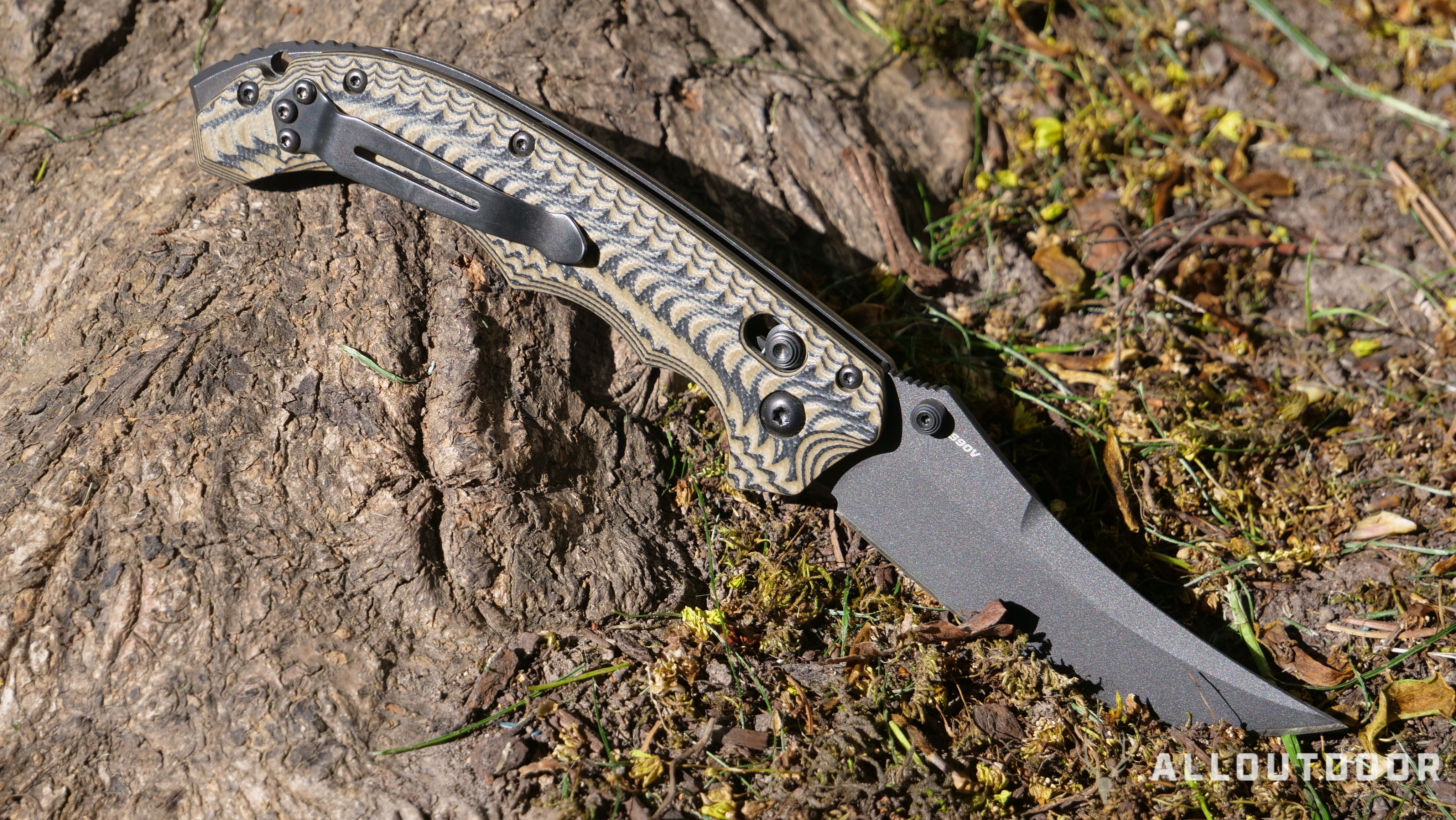AllOutdoor Review: Benchmade Mini Bedlam Scimitar Tactical Folder