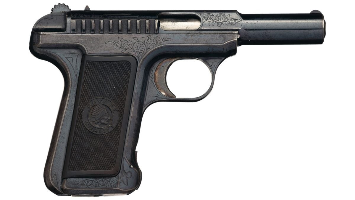 POTD: Savage Model 1907 – Pawnee Bill’s Pocket Companion POTD: Savage Model 1907 – Pawnee Bill’s Pocket Companion