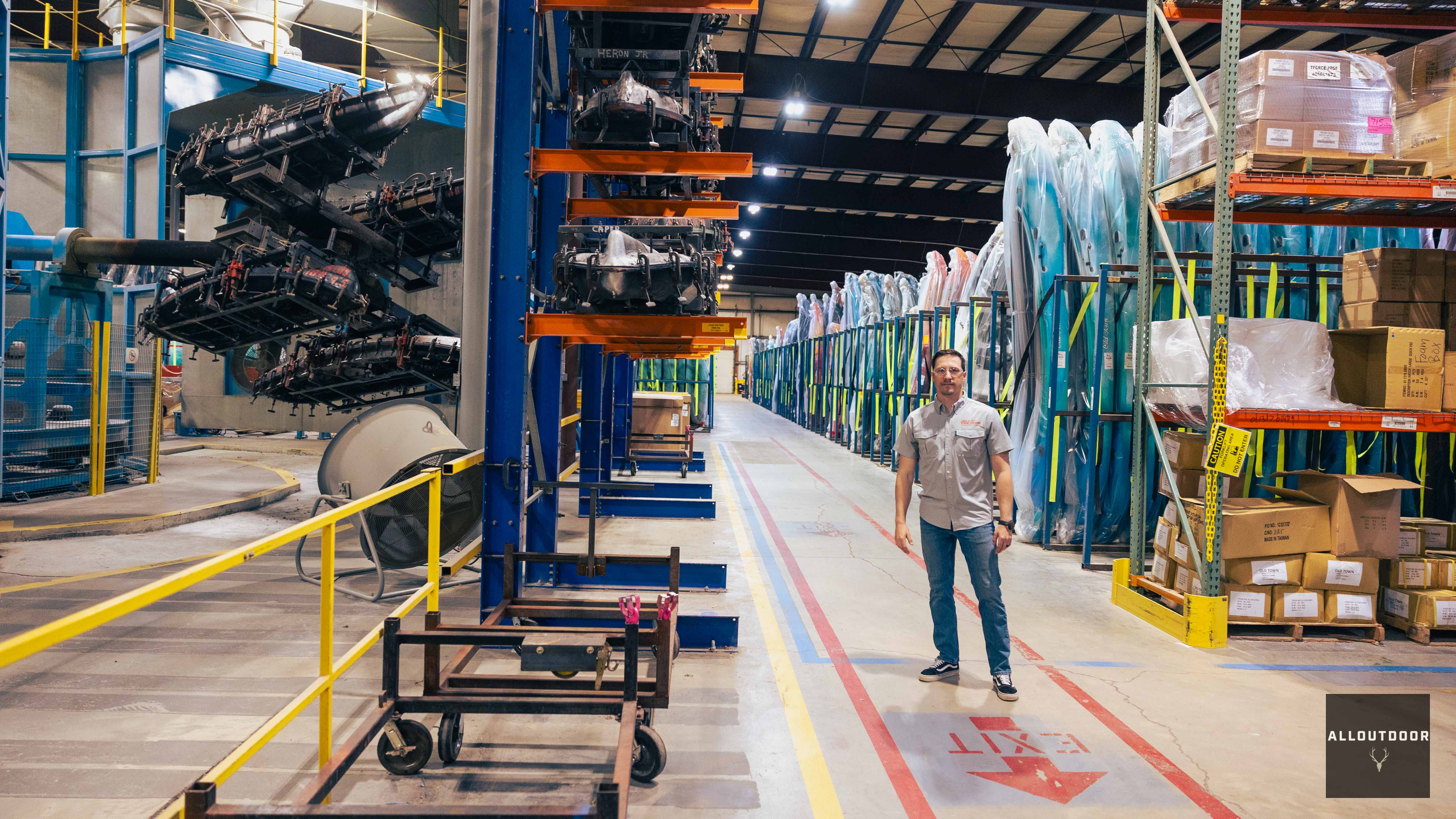 Old Town Kayaks & Canoes: Maine Factory Tour - Part 2