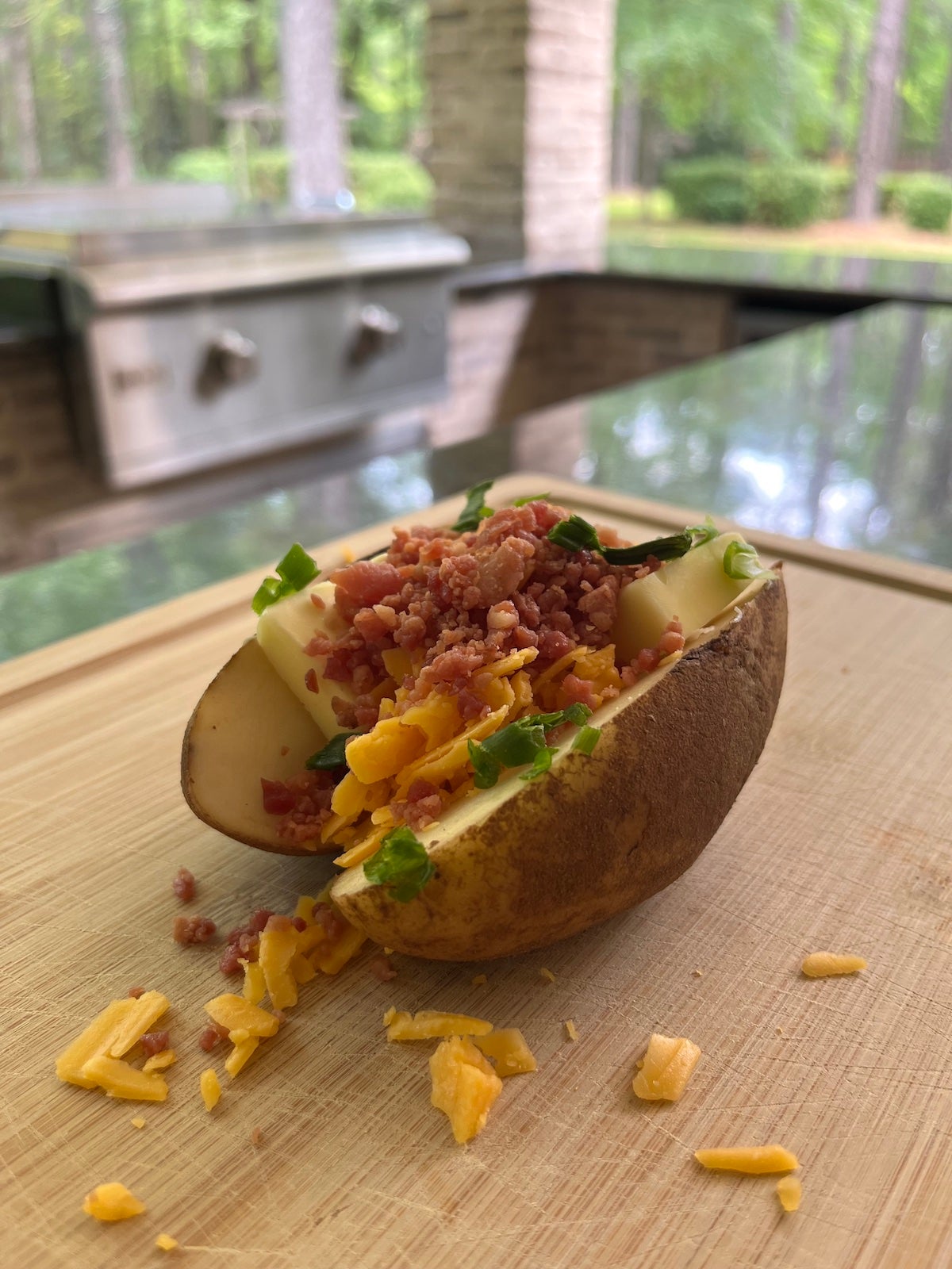 Campfire Recipe: Loaded Baked Potatoes - The Best You'll Ever Have!