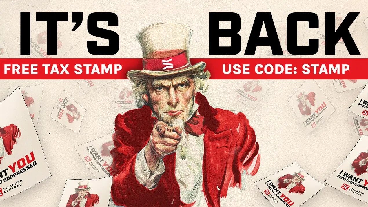 Celebrate Independence Day with Free Tax Stamps at Silencer Central Celebrate Independence Day with Free Tax Stamps at Silencer Central