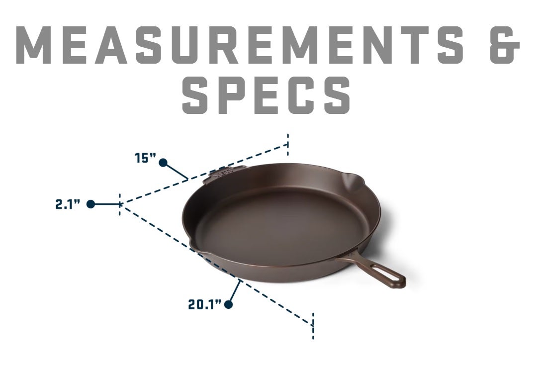 AllOutdoor Review: YETI Cast Iron Skillet 14 is Hearty & Pre-Seasoned